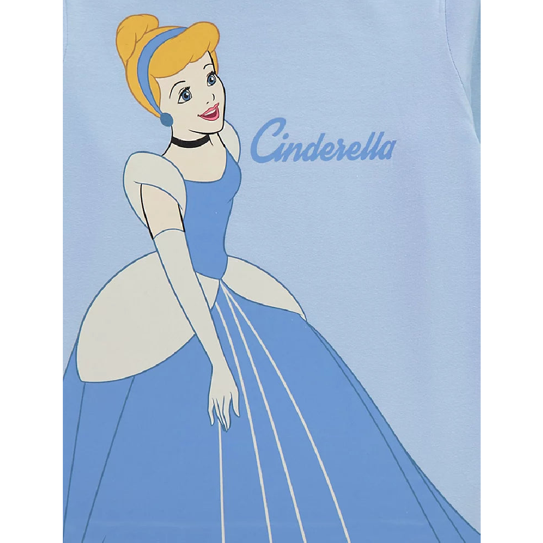 Disney Princess | 5pk Frill T-Shirts | Little Gecko