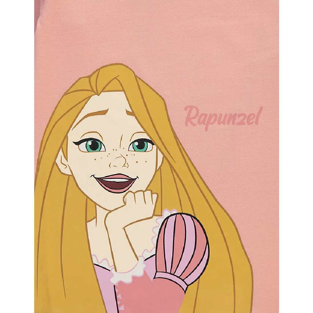 Disney Princess | 5pk Frill T-Shirts | Little Gecko