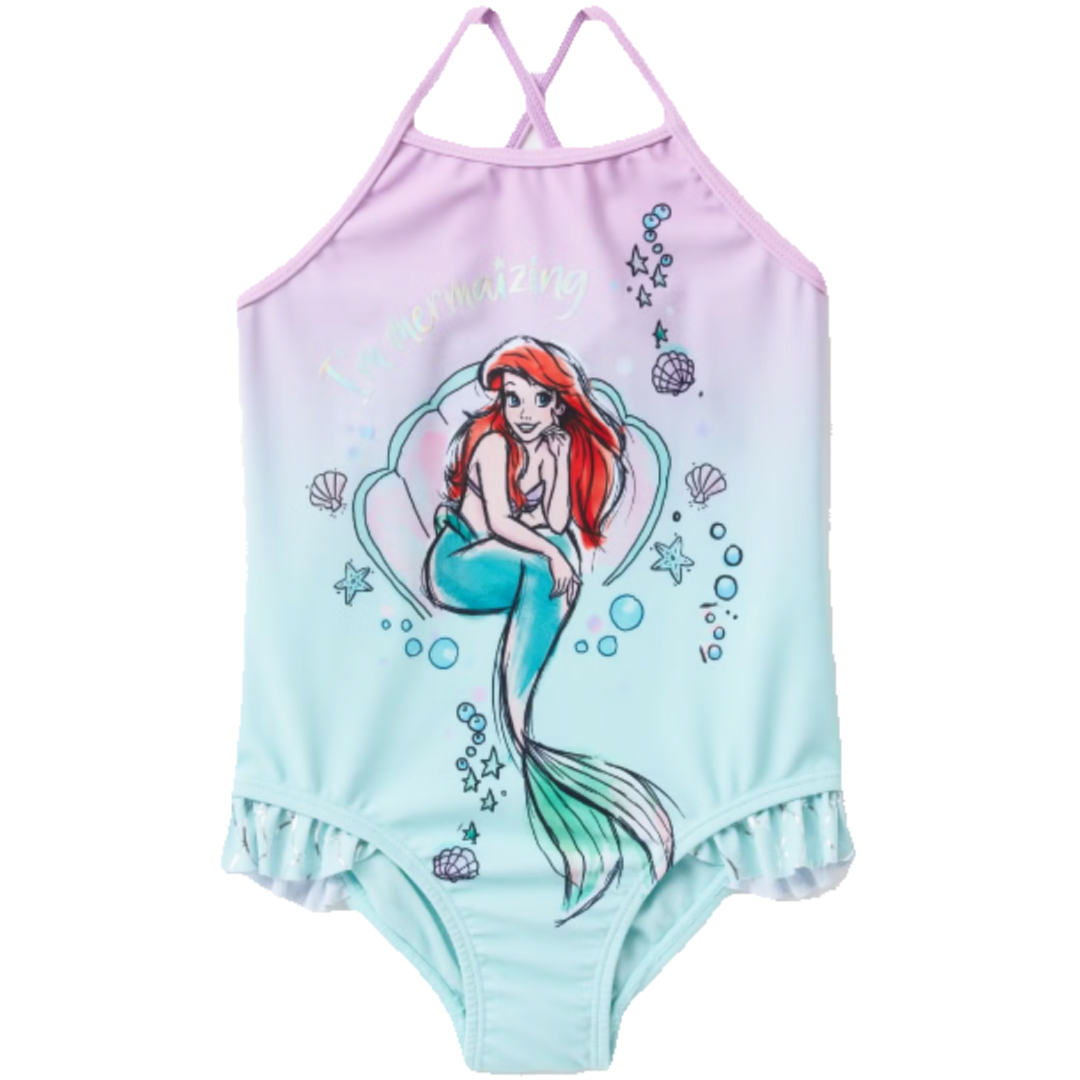 Disney Princess | Ariel Ombre Swimsuit | Little Gecko
