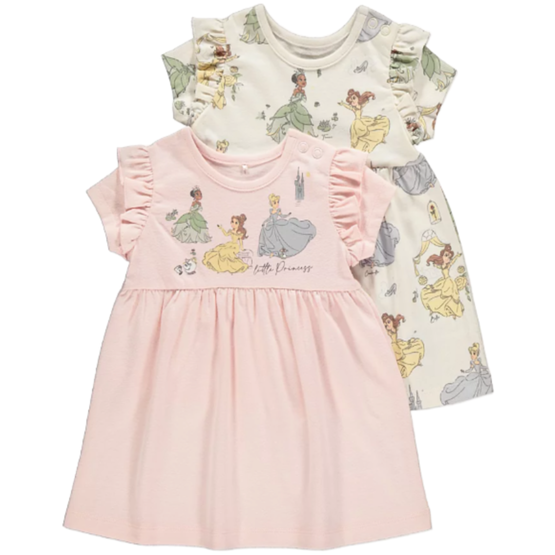 DISNEY PRINCESS 2 Pack Dresses