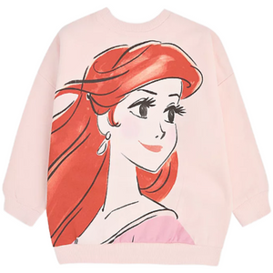 Disney Princess | Pink Ariel Sweatshirt | Little Gecko