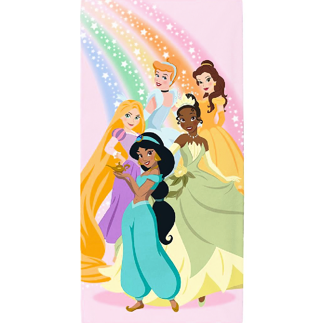 Disney Princess | Rainbow Towel | Little Gecko