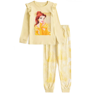 Disney Princess | Yellow Belle Pyjama Set | Little Gecko