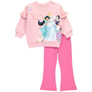 Disney Princess | Sweatshirt & Flared Leggings Set | Little Gecko