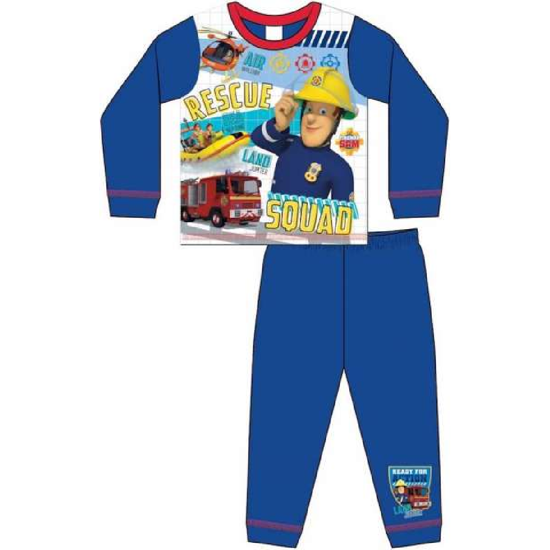 Fireman Sam | Rescue Squad Pyjamas | Little Gecko