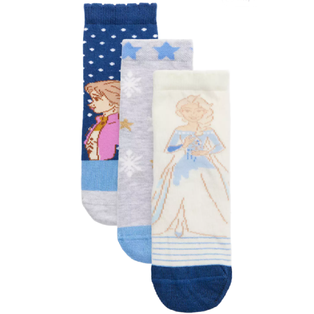 Frozen | 3pk Socks | Little Gecko