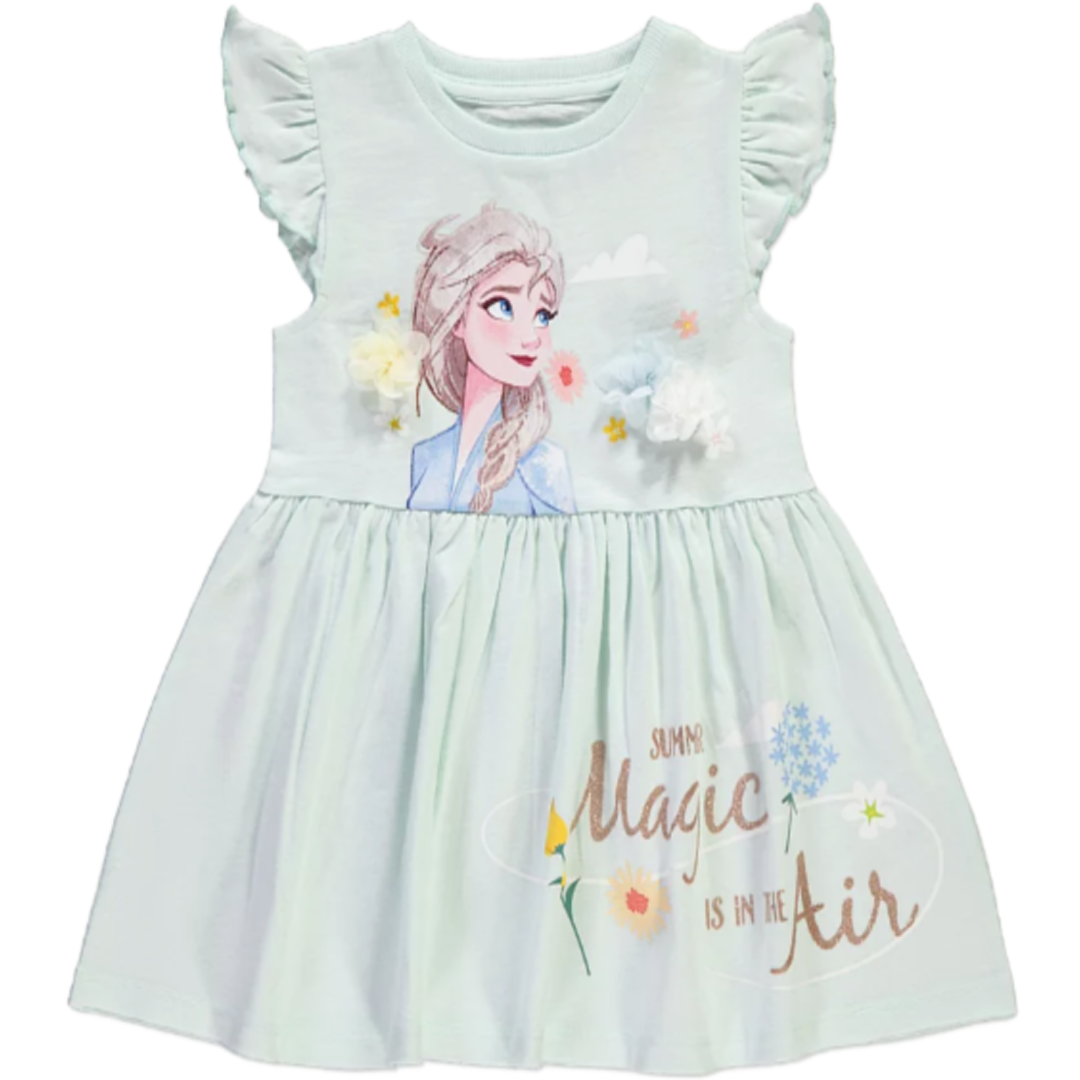 Frozen | Mint Elsa Dress | Little Gecko