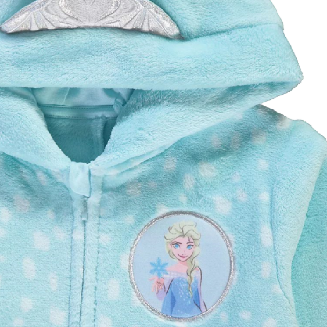 Frozen | Elsa Tutu Velour All-In-One | Little Gecko
