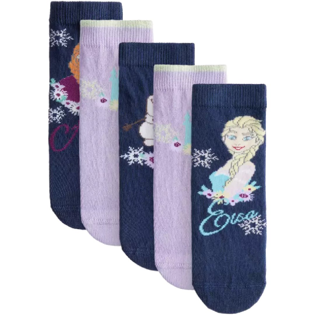 FROZEN 5 Pack Crew Socks