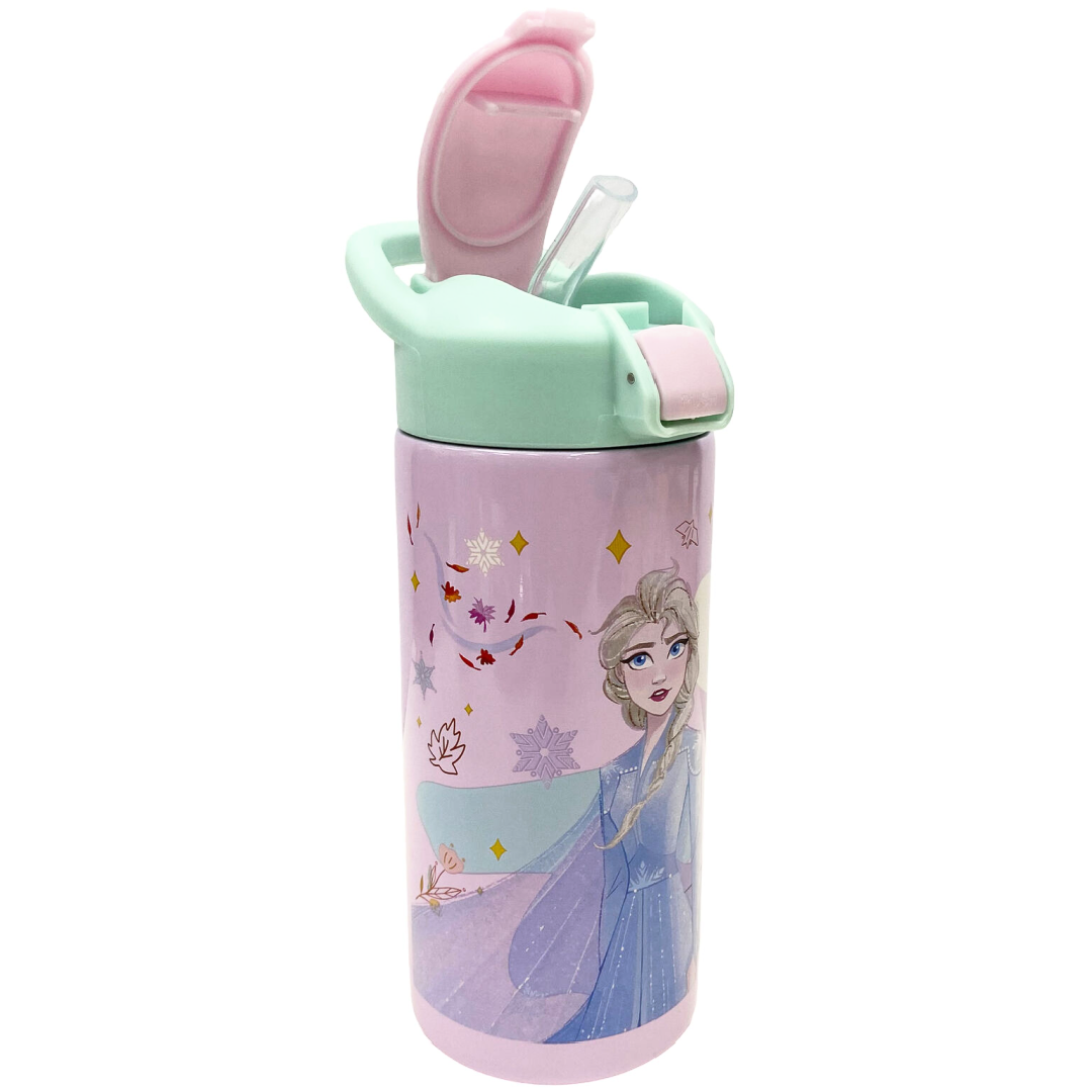 Frozen | Lilac Stainless Steel Drink Bottle | Little Gecko