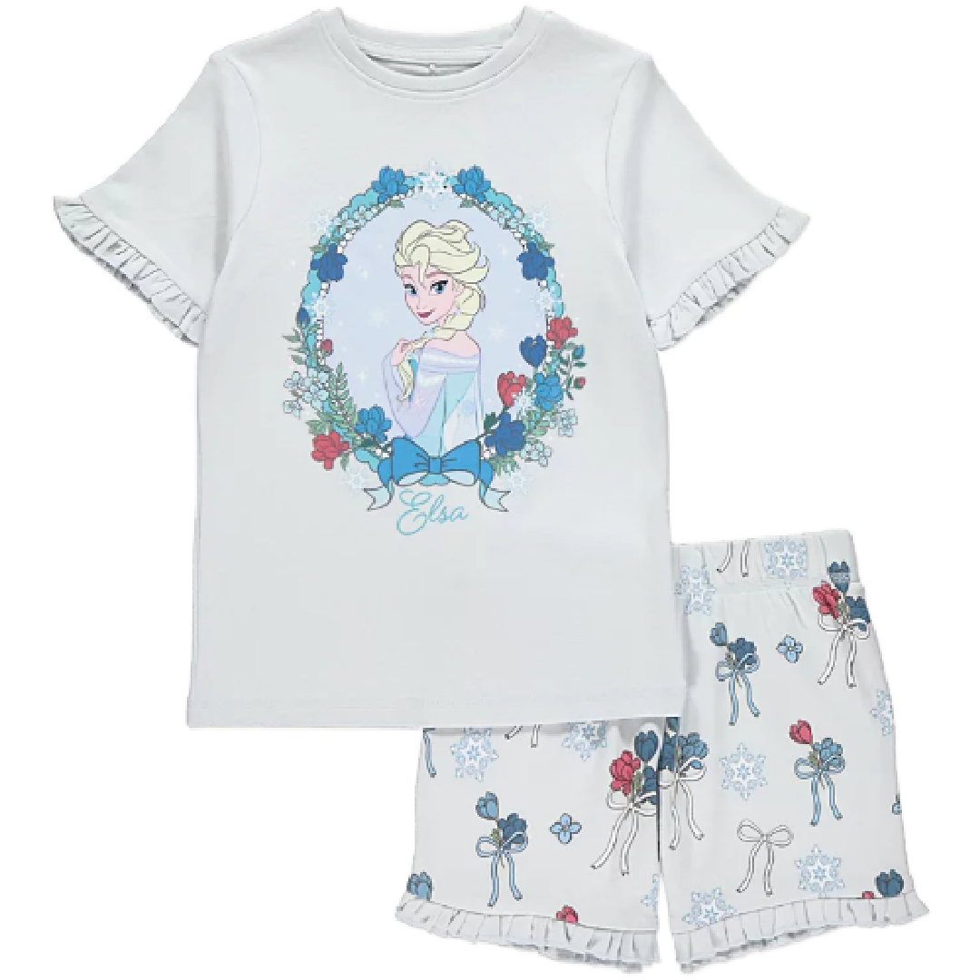 FROZEN Elsa Shortie Pyjama Set