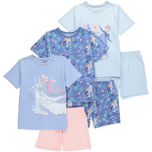FROZEN 3 Pack Shortie Pyjama Set
