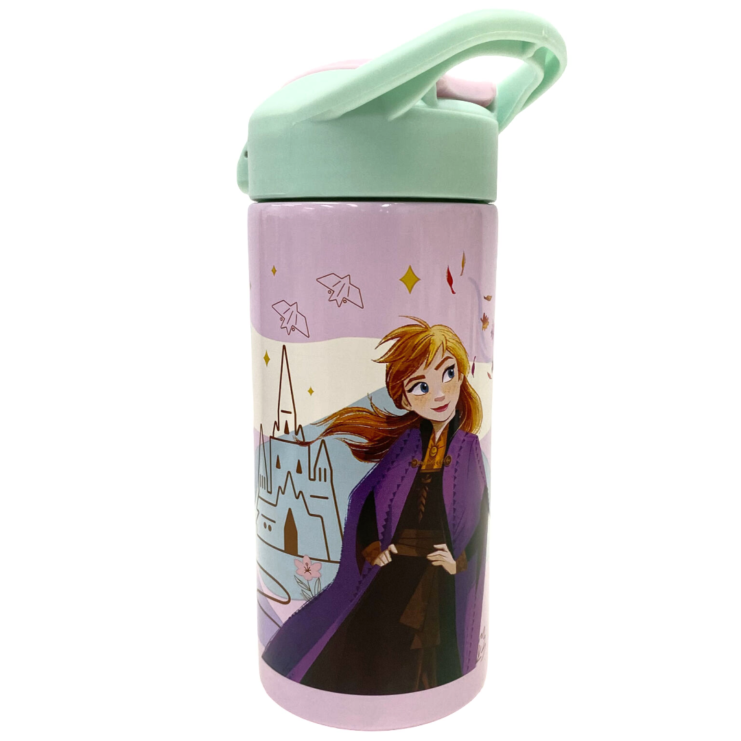 Frozen | Lilac Stainless Steel Drink Bottle | Little Gecko
