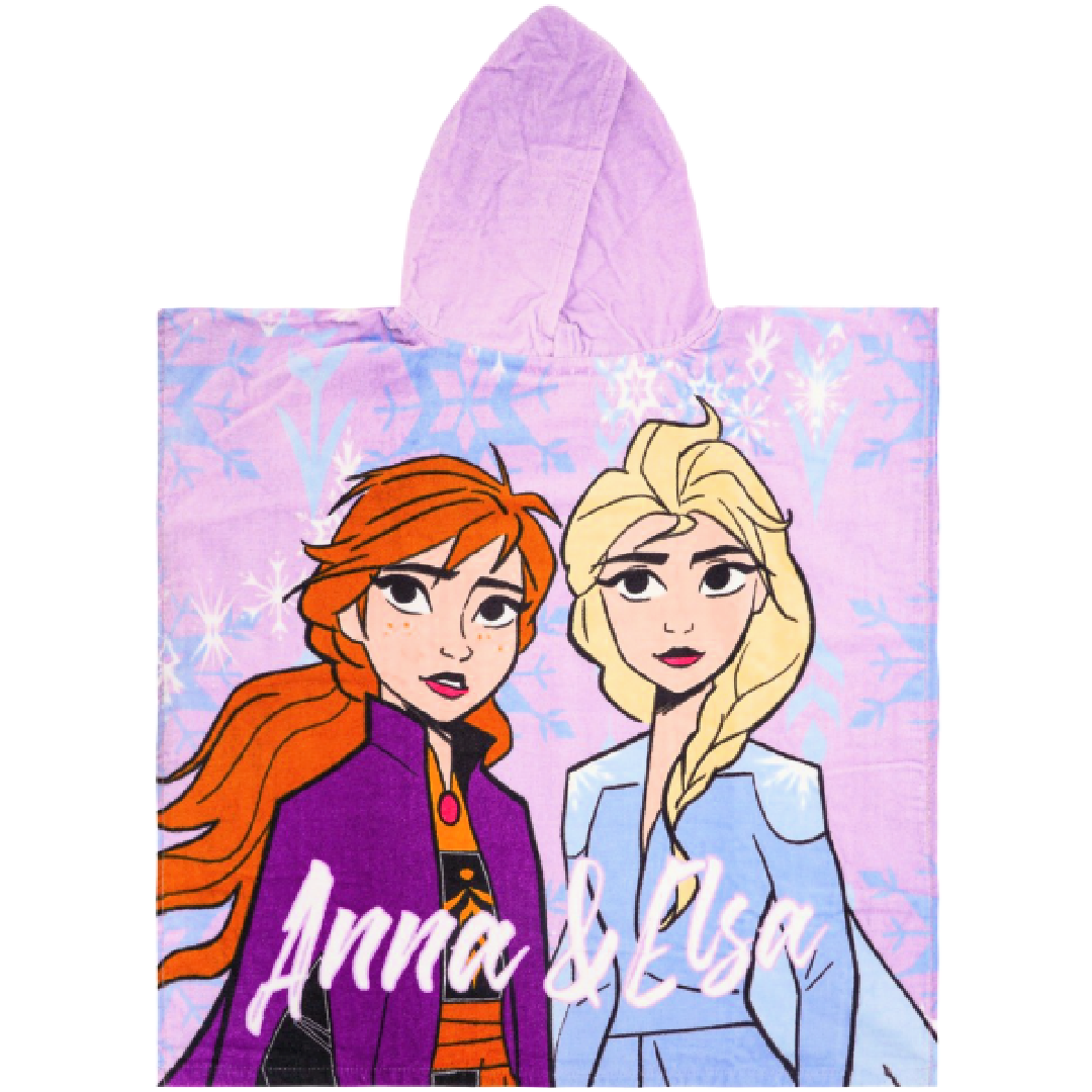 Frozen | Hooded Towel - Anna & Elsa | Little Gecko