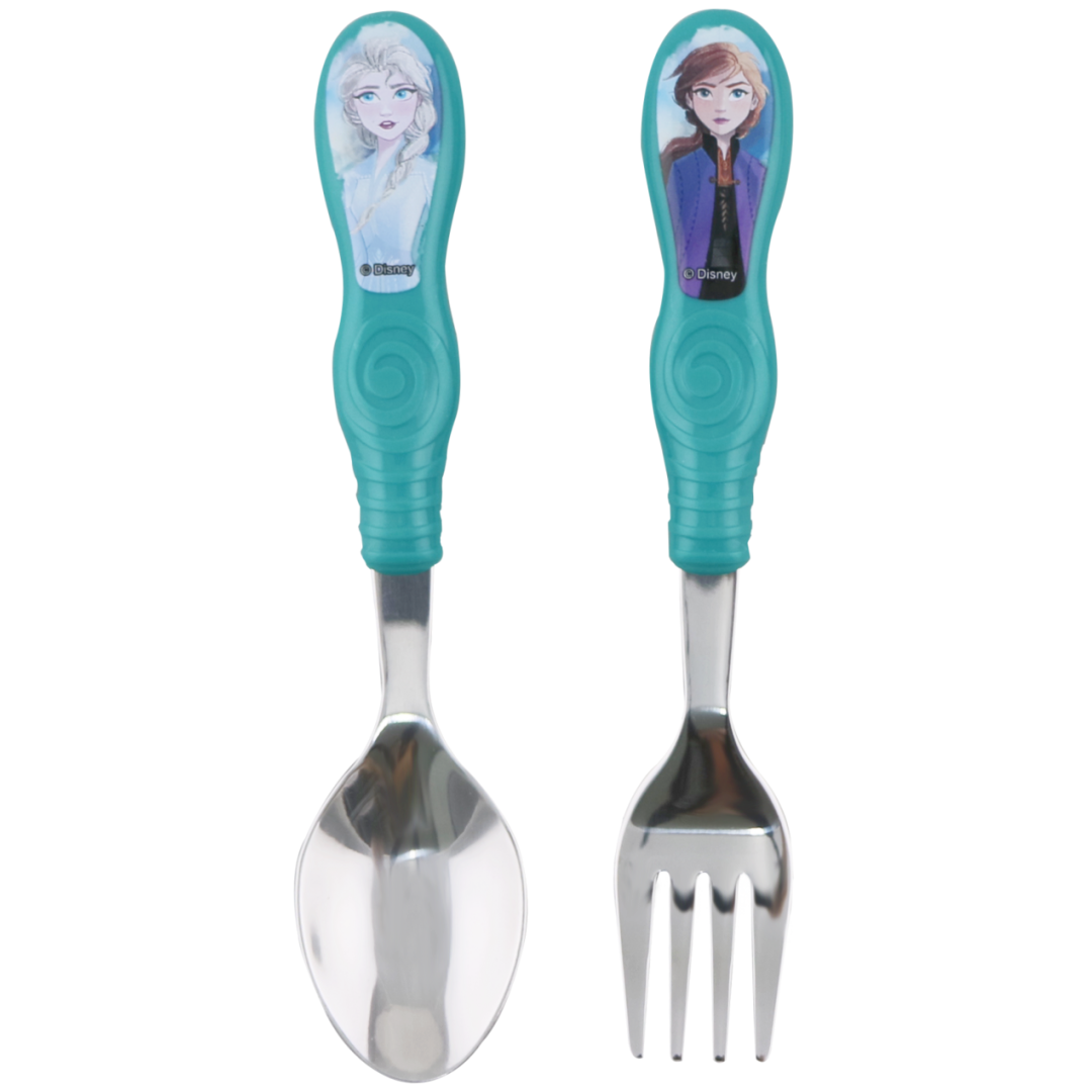 Frozen | 2pc Teal Cutlery Set | Little Gecko