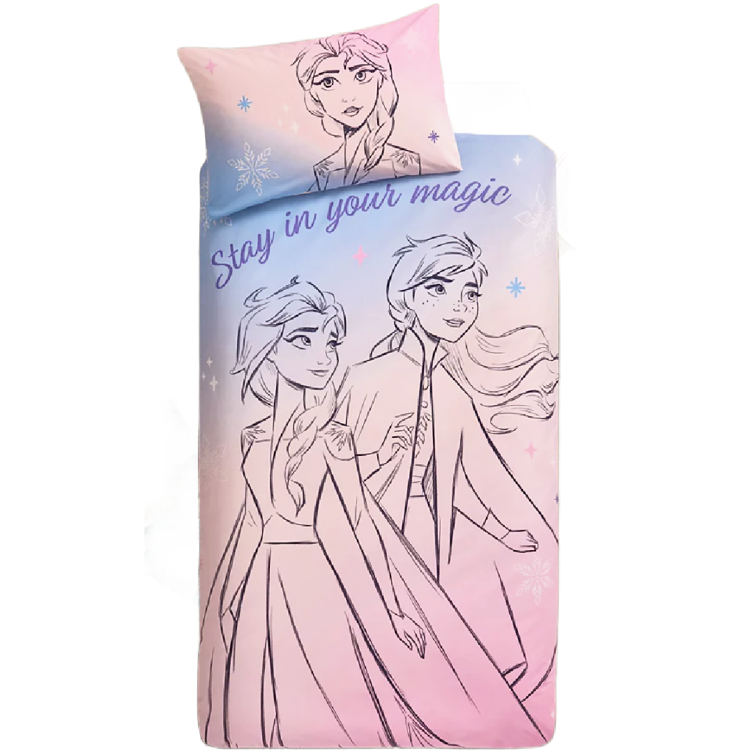 Frozen | Single Bed Quilt Cover Set - Magic | Little Gecko