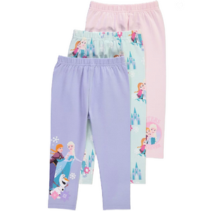 Frozen | 3 Pack Leggings | Little Gecko