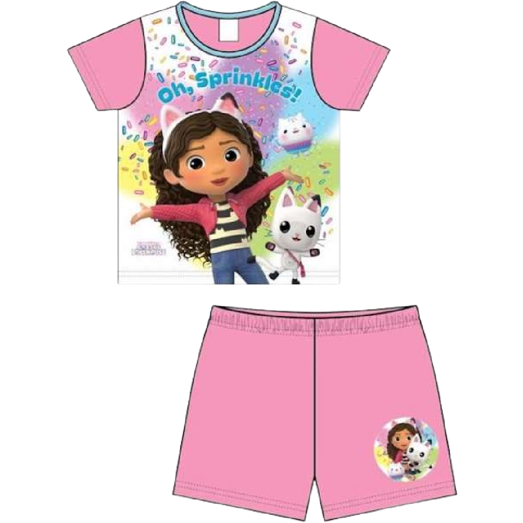 Gabby's Dollhouse | Oh Sprinkles Shortie Pyjamas | Little Gecko