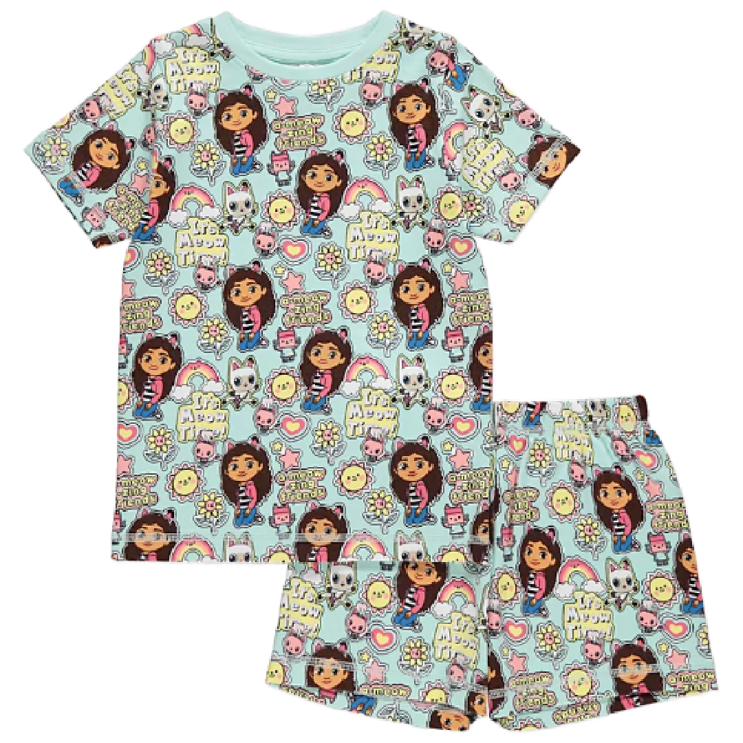 GABBY'S DOLLHOUSE Mint Pyjama Set