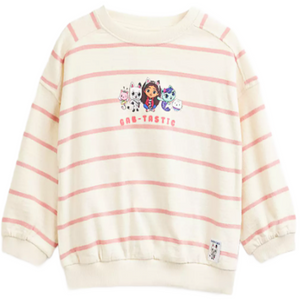 GABBY'S DOLLHOUSE Striped Sweatshirt