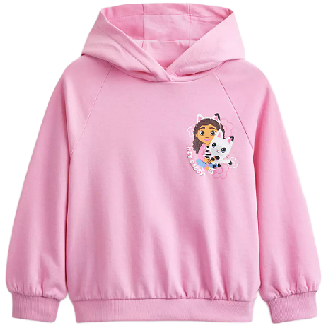 GABBY'S DOLLHOUSE Pink Hooded Sweatshirt
