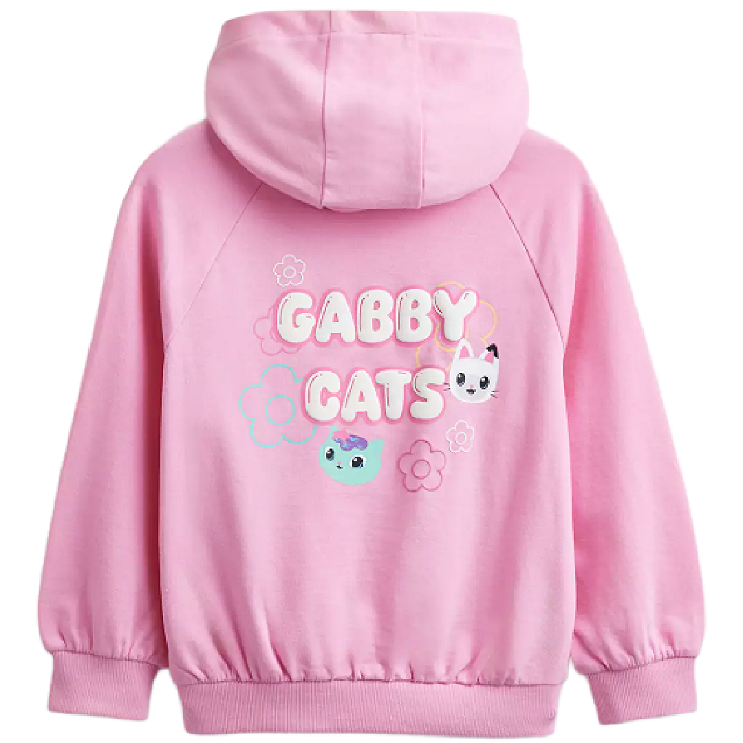 GABBY'S DOLLHOUSE Pink Hooded Sweatshirt