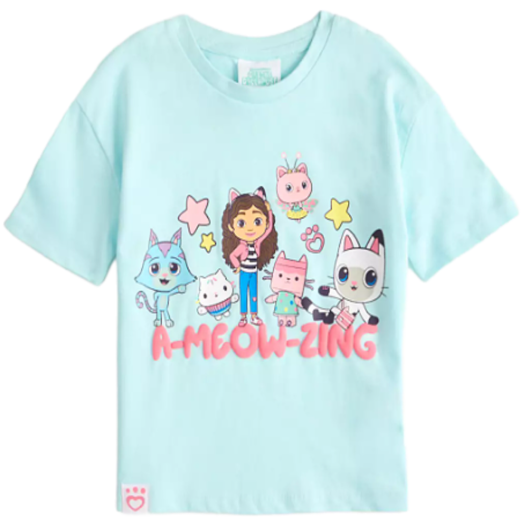 Gabby's Dollhouse | Mint T-Shirt | Little Gecko