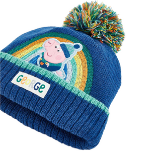 George Pig | Beanie, Scarf & Gloves Set | Little Gecko