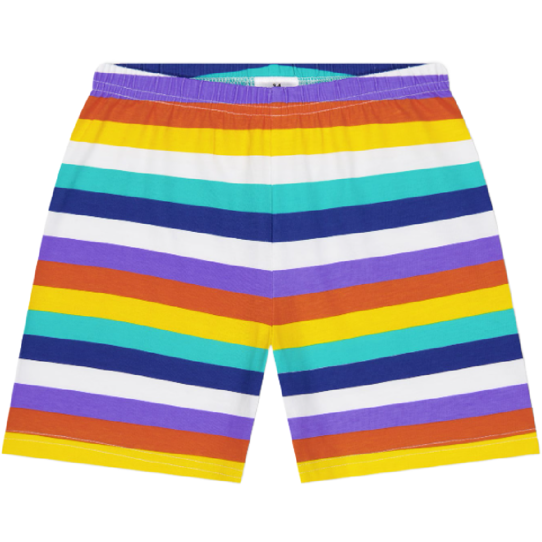 George Pig | Blue Shortie Pyjamas | Little Gecko