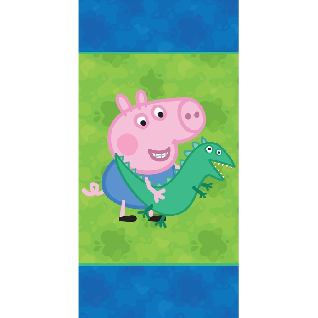 George Pig | Towel - Dinosaur | Little Gecko