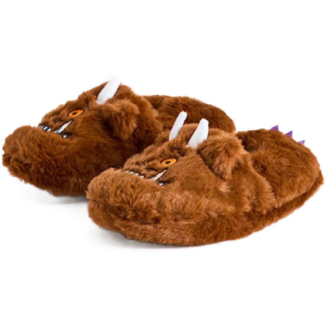 Gruffalo | Fluffy Slippers | Little Gecko