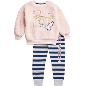 Harry Potter | Pink Fleece Top Pyjamas | Little Gecko