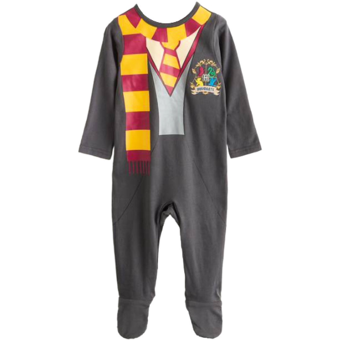 Harry Potter | Grey Sleepsuit | Little Gecko