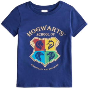 Harry Potter | Crest Short Sleeve T-Shirt | Little Gecko