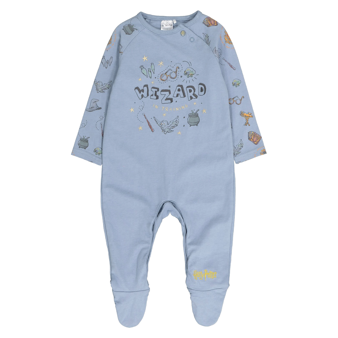 Harry Potter | Blue Sleepsuit | Little Gecko
