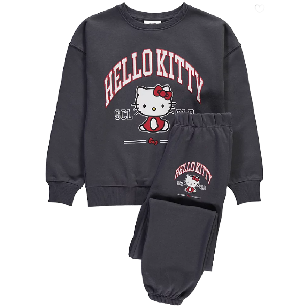 Hello Kitty | Sweatshirt & Jogging Pants Set | Little Gecko