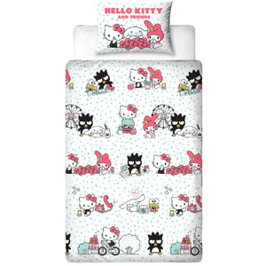Hello Kitty | Single Bed Quilt Cover Set - Rare | Little Gecko