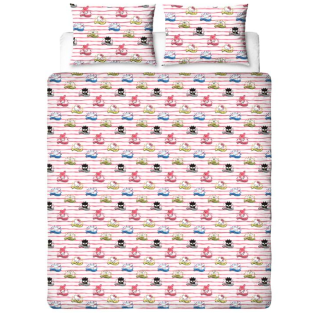 Hello Kitty | Rare Double/Queen Bed Quilt Cover Set | Little Gecko