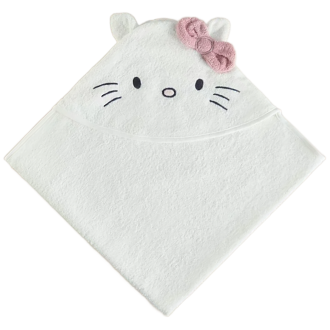 Hello Kitty | Hooded Towel | Little Gecko