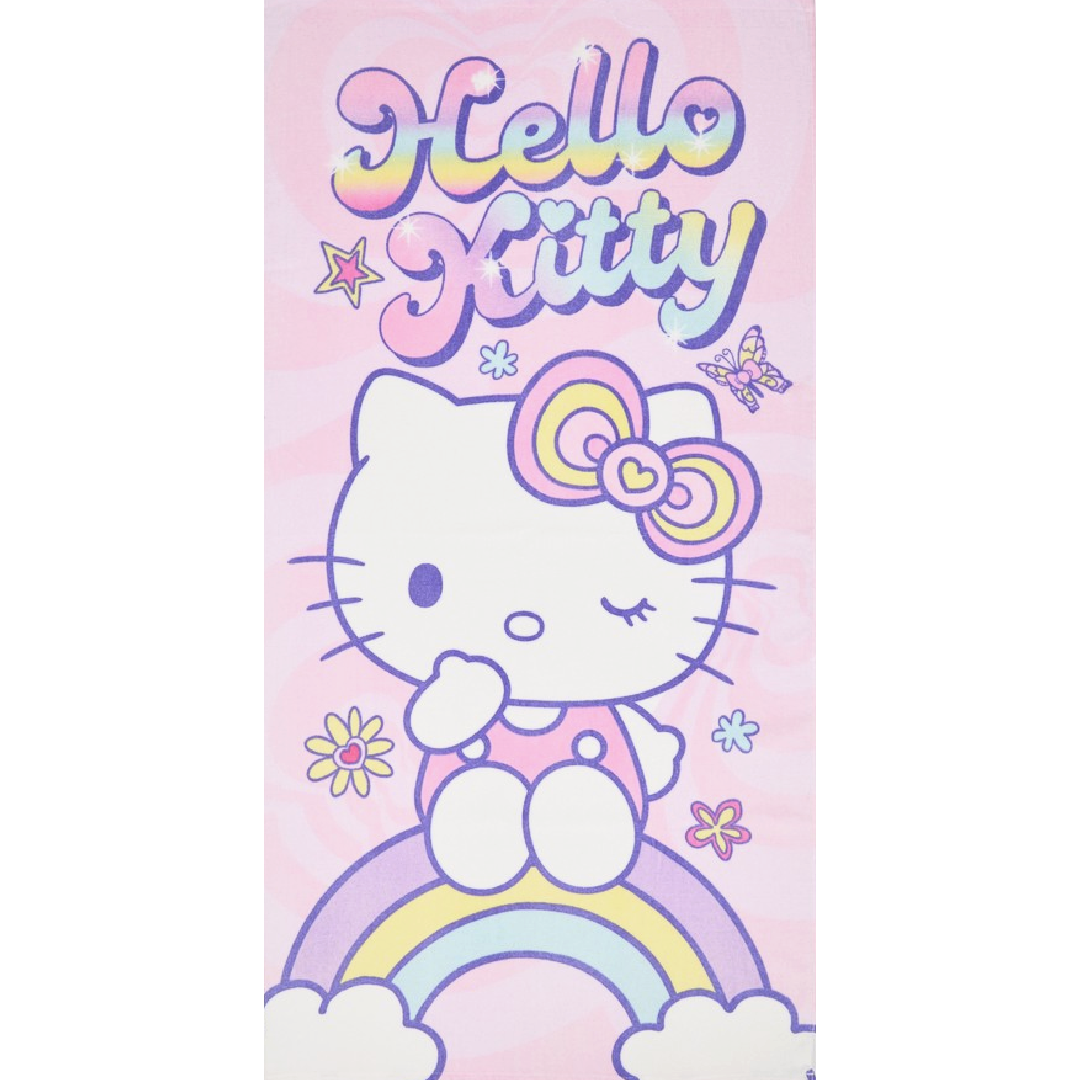 Hello Kitty | Hooded Towel | Little Gecko