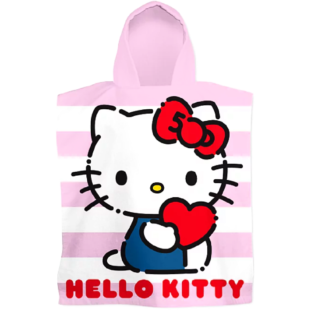 Hello Kitty | Hooded Towel | Little Gecko