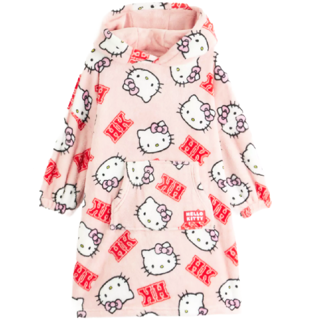 Hello Kitty | Pink Snuggle Hoodie | Little Gecko