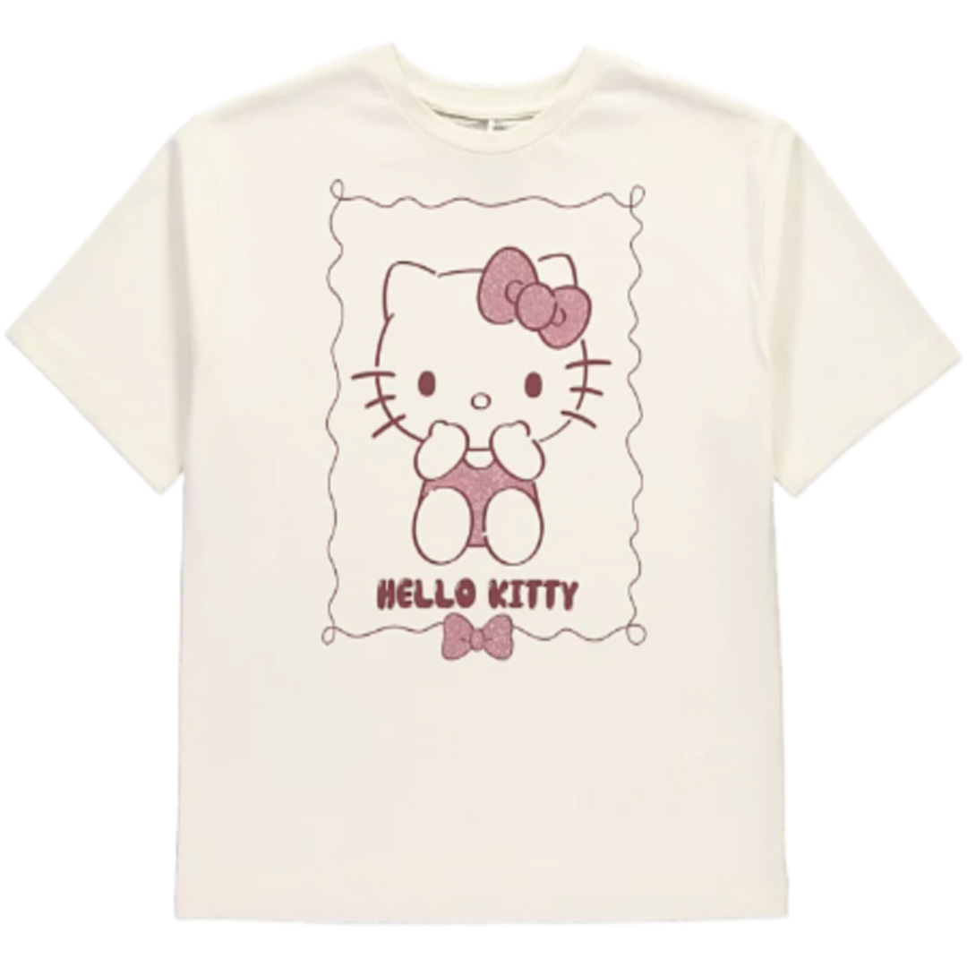 HELLO KITTY Cream T-Shirt