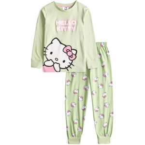 Hello Kitty | Green Pyjamas | Little Gecko