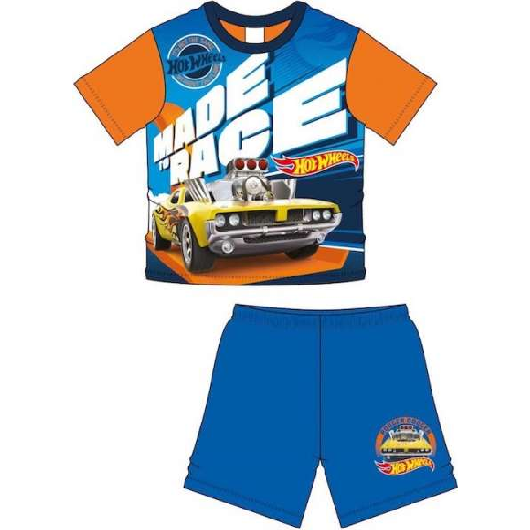 Hot Wheels | Shortie Pyjamas | Little Gecko
