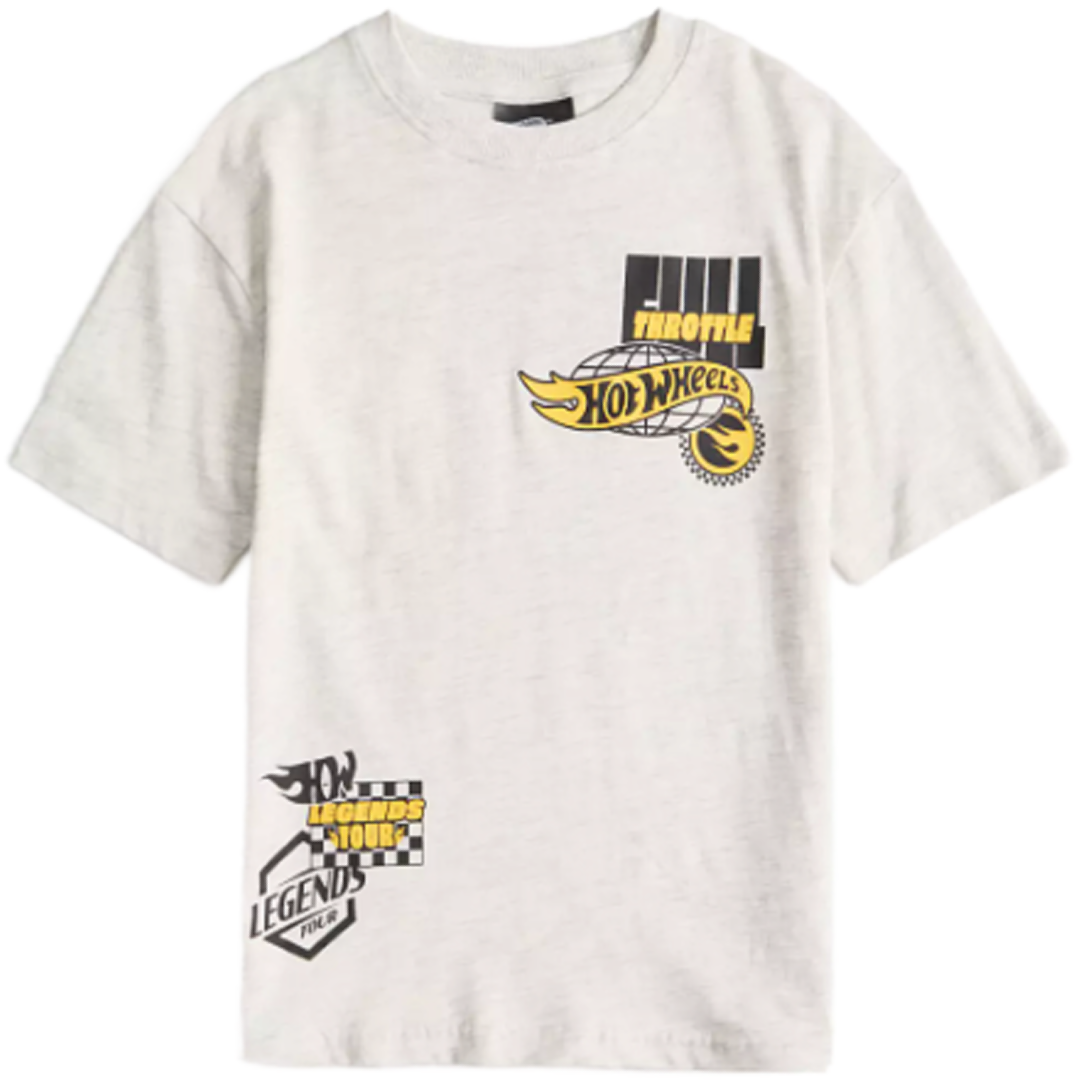 Hot Wheels | Full Throttle Short Sleeve T-Shirt | Little Gecko