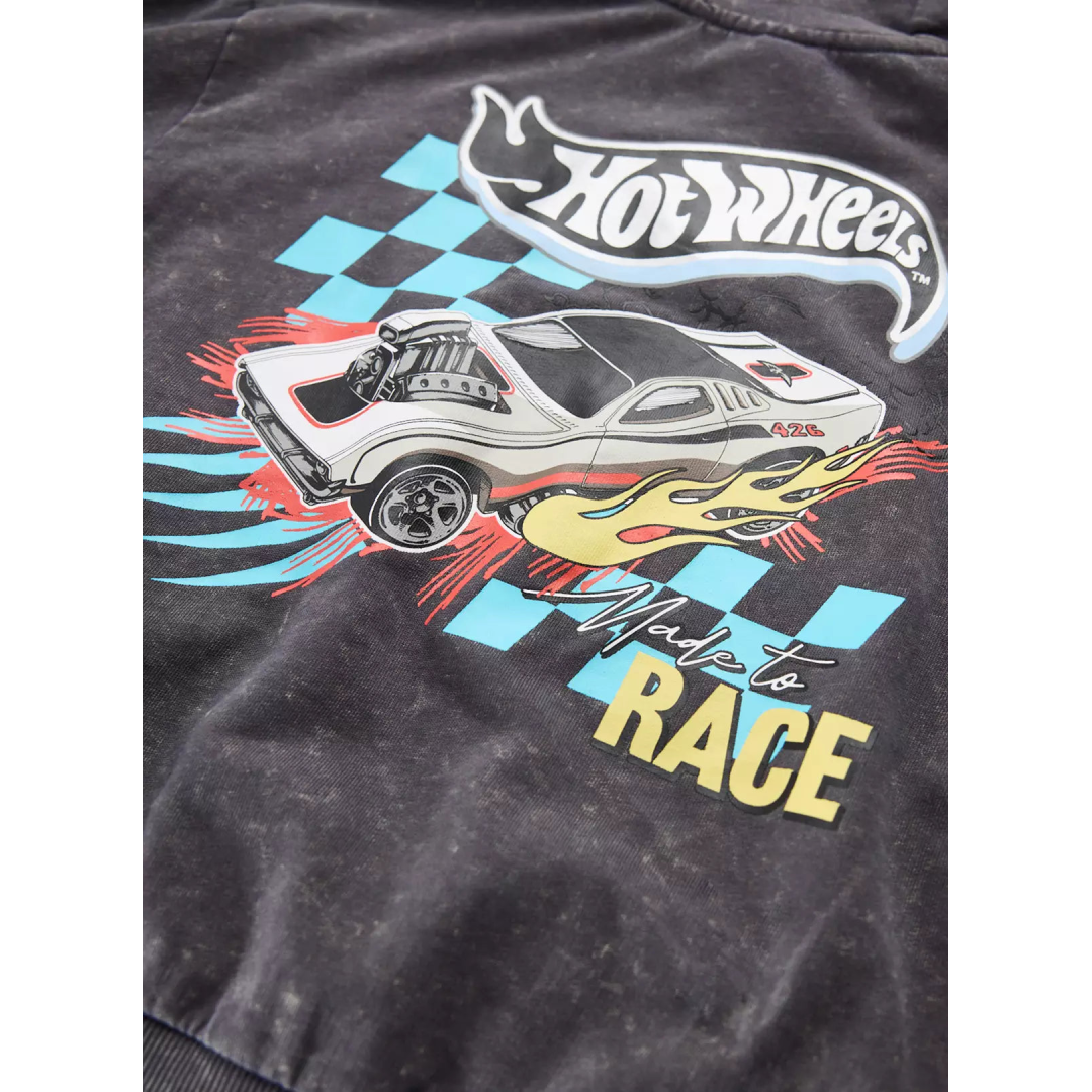 Hot Wheels | Hooded Sweatshirt & Trackpants Set | Little Gecko