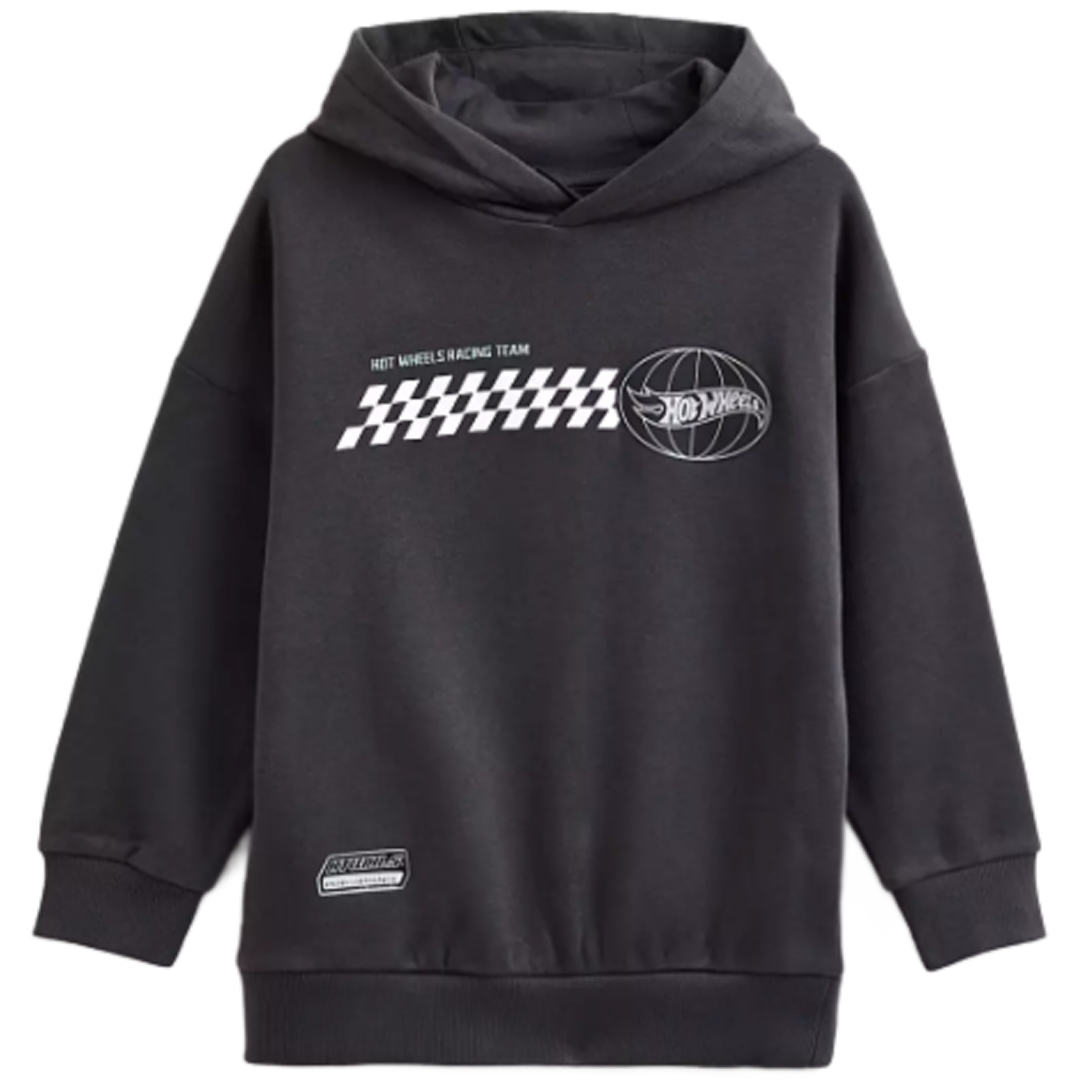 Hot Wheels | Graphic Hooded Sweatshirt | Little Gecko