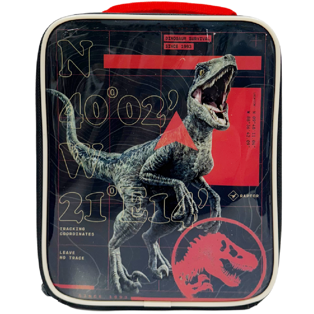 Jurassic World | Insulated Lunch Bag | Little Gecko