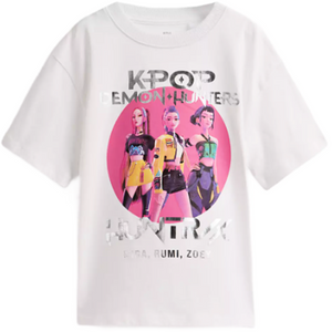 KPop Demon Hunters | White T-Shirt | Little Gecko